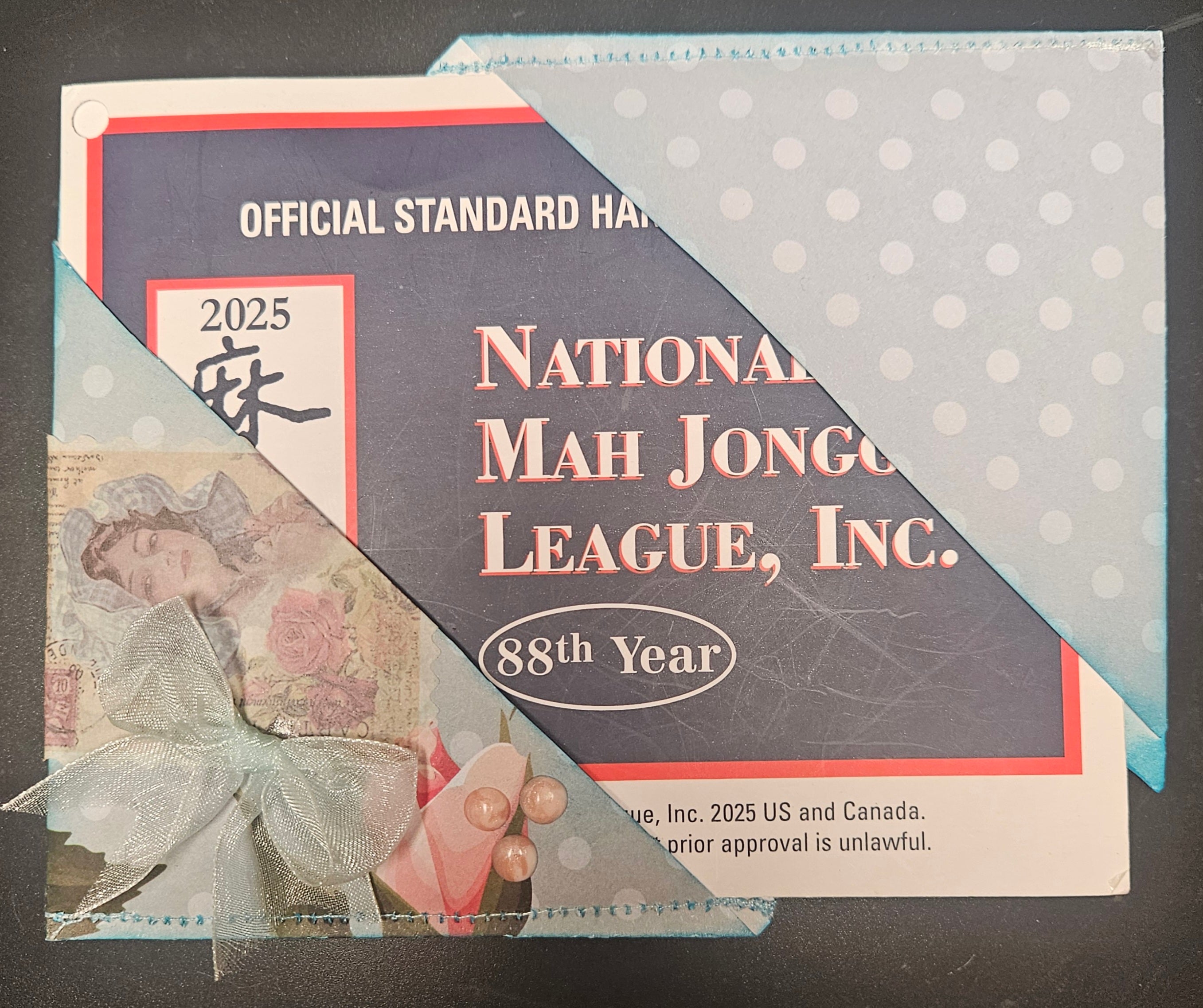 Mahjong Card Corners (Vintage Vibe)