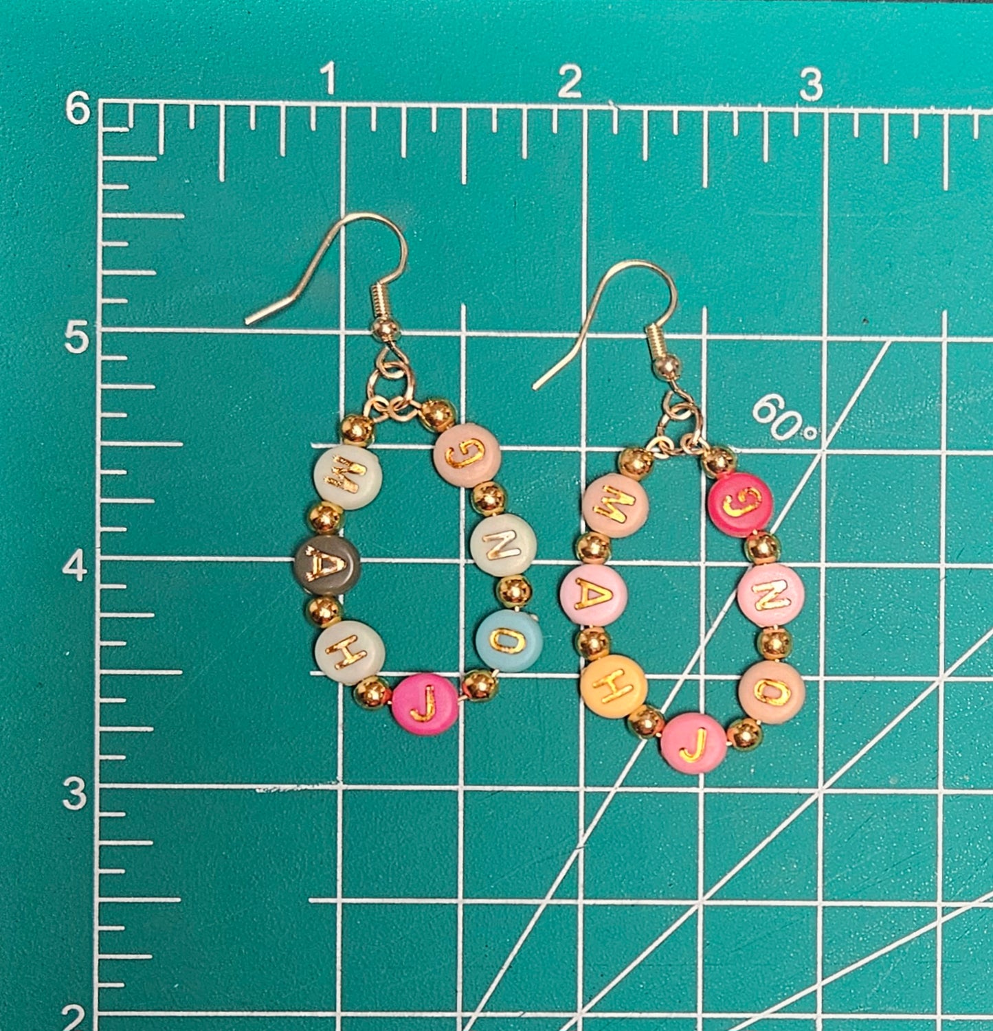 Mahjong Earrings