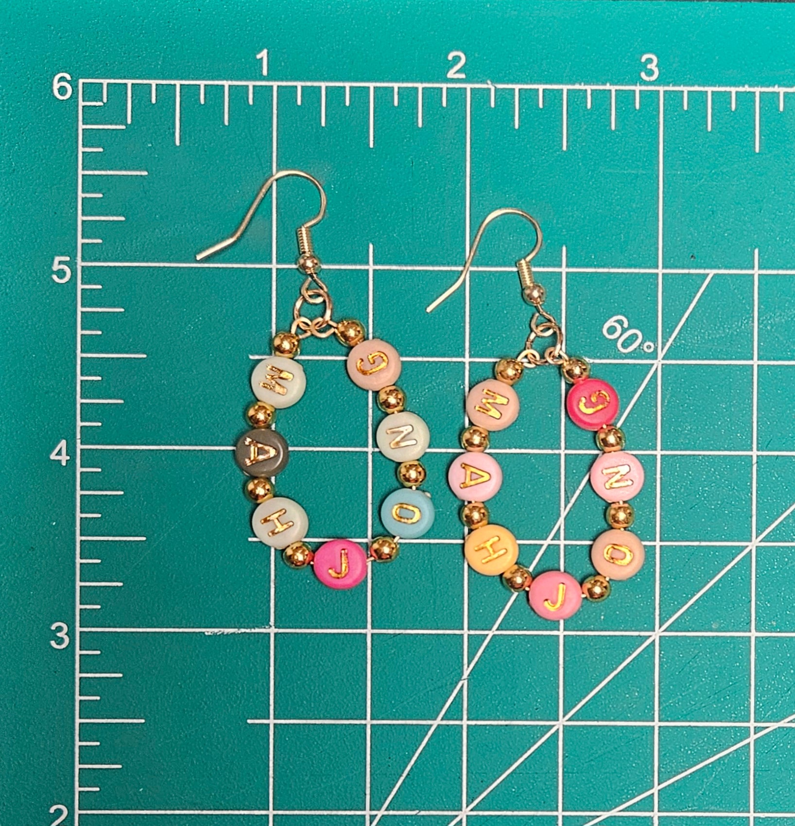 Mahjong Earrings
