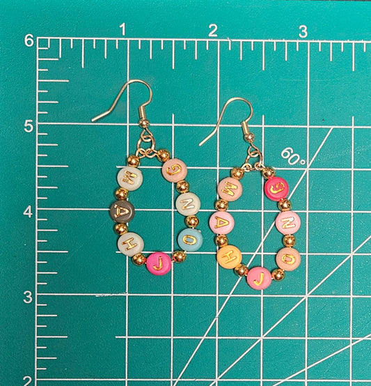 Mahjong Earrings