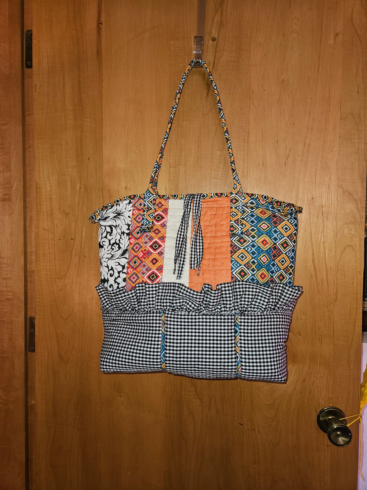 TOTE BAG, Quilted Hobo