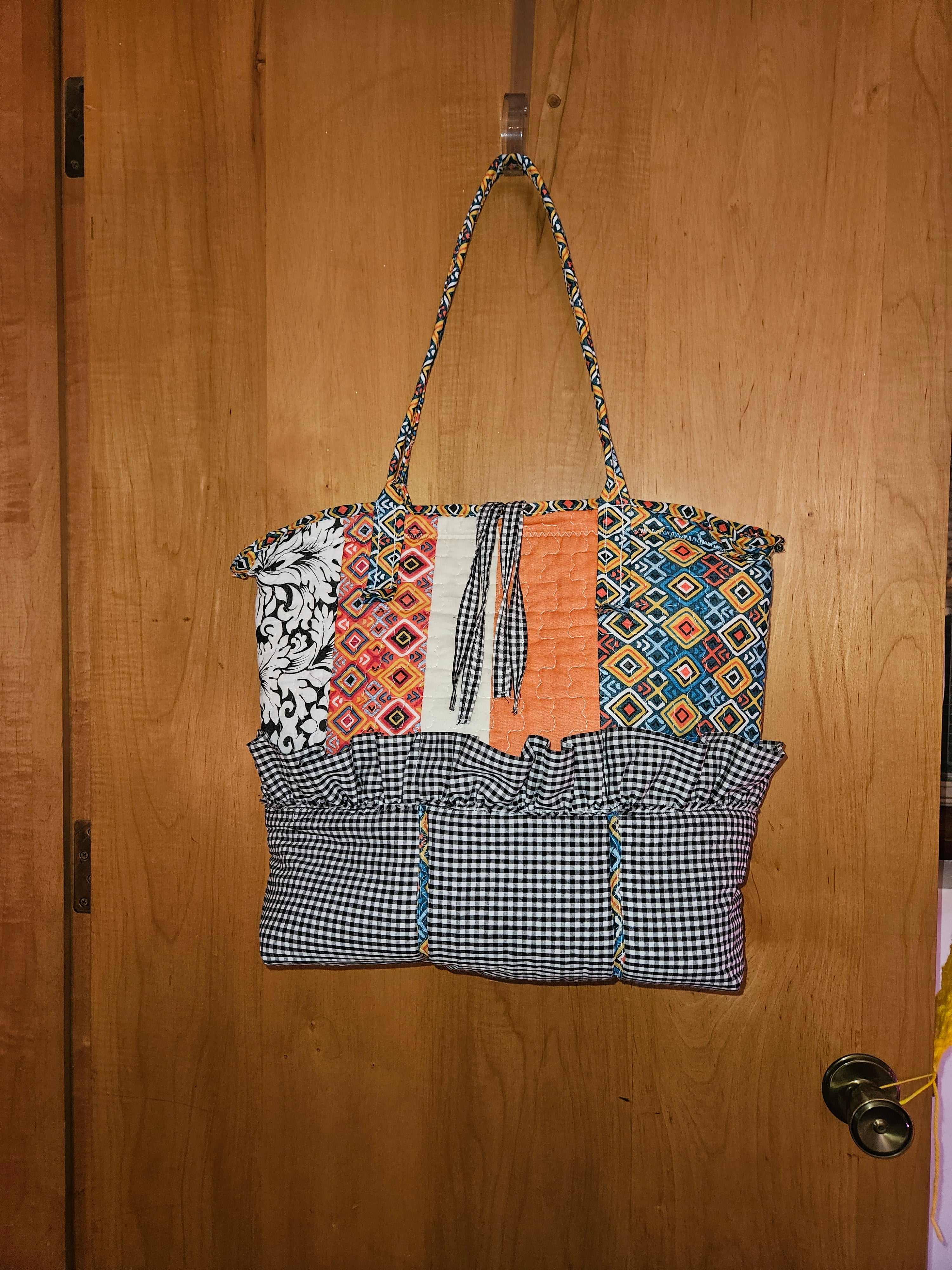 TOTE BAG, Quilted Hobo