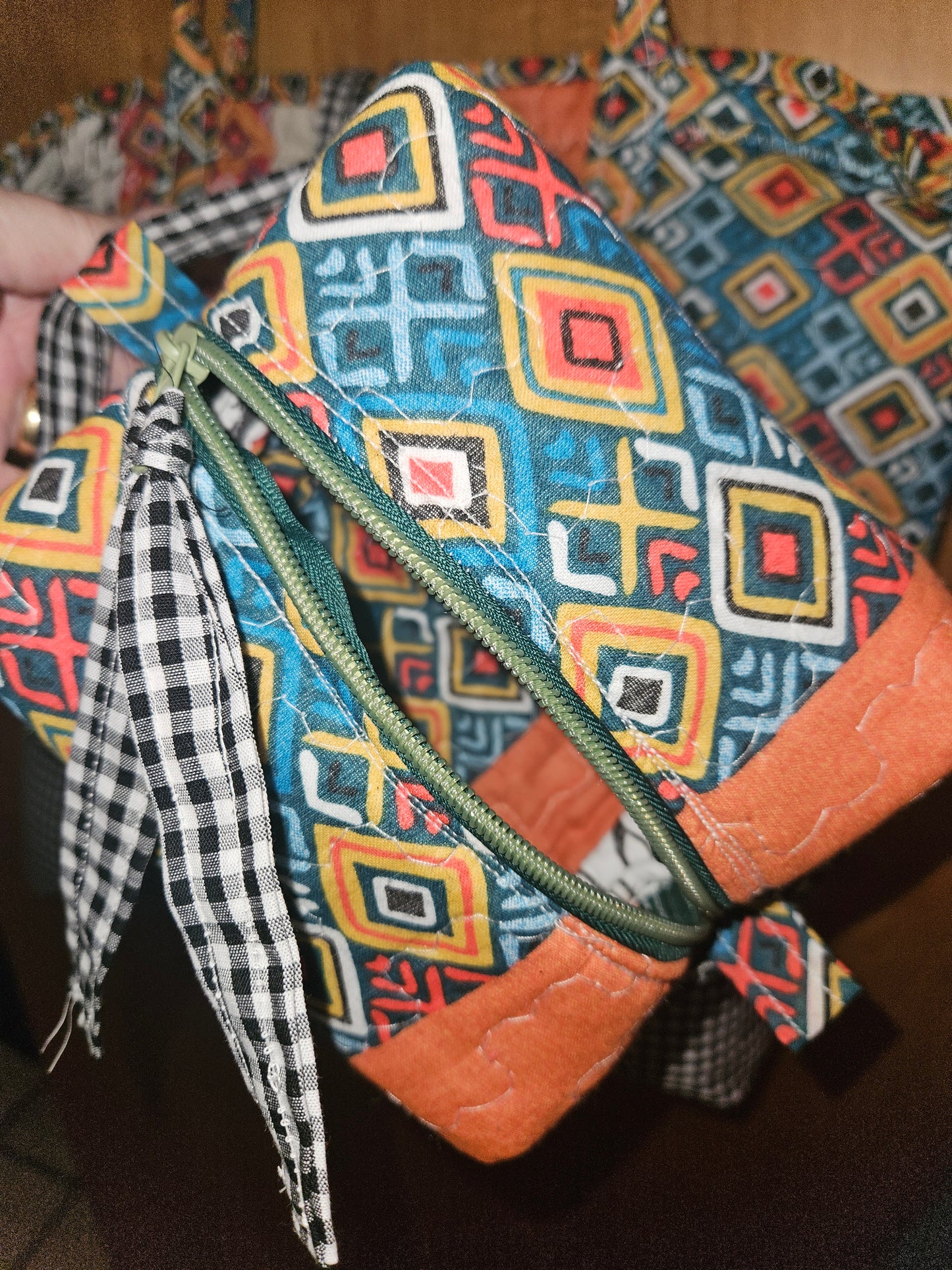 TOTE BAG, Quilted Hobo