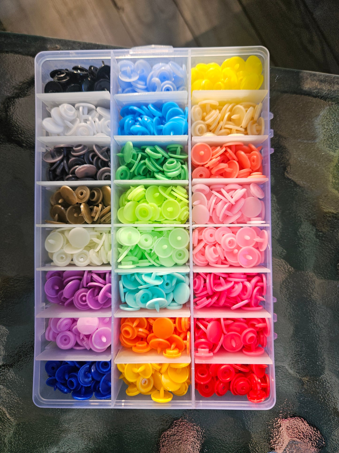 Classic Cotton Snap Letters 'Confetti'