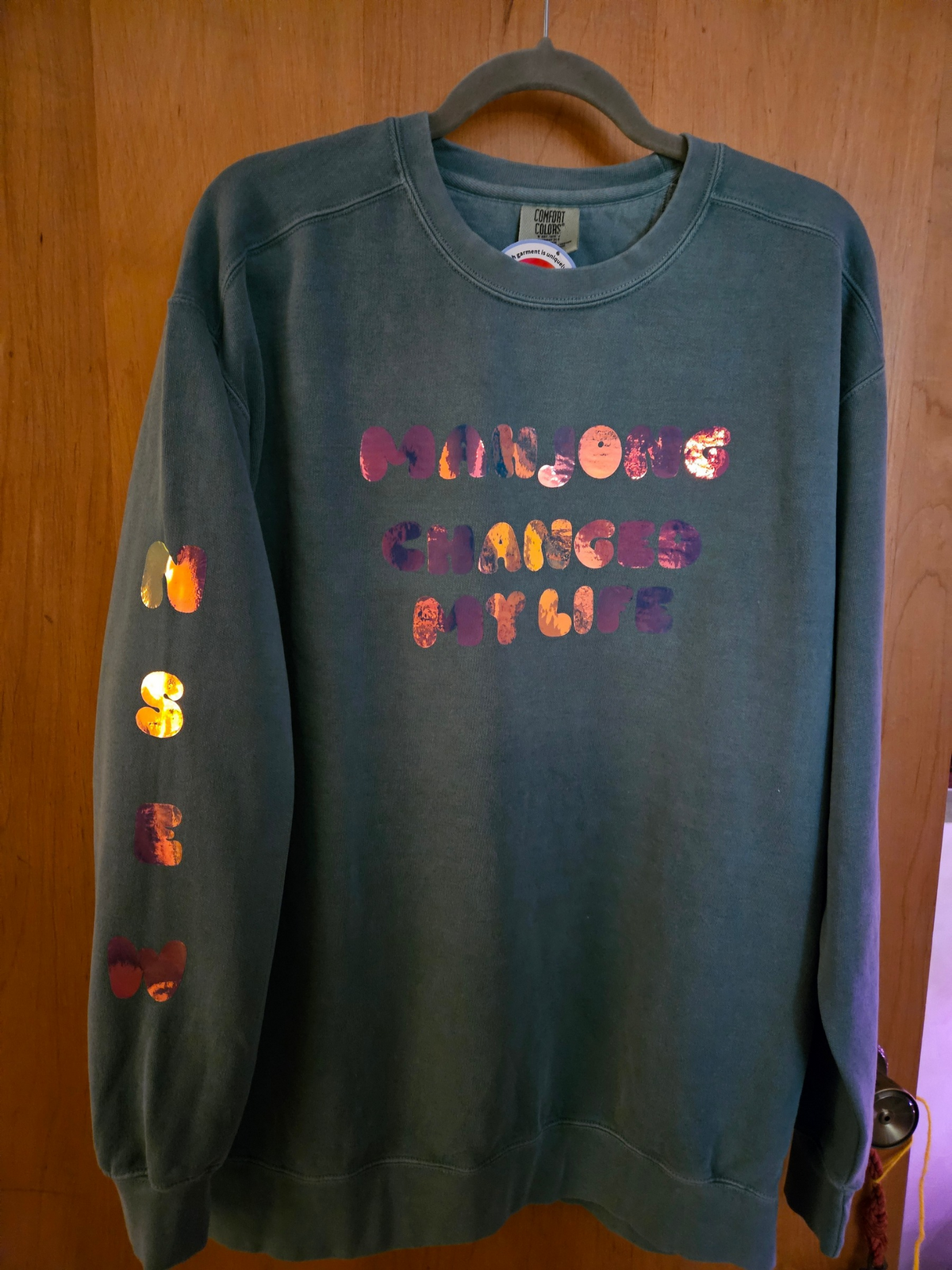 CREWNECK, "Mahjong Changed My Life"